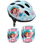 Set casque et coudi�res / genouill�res - la reine des neiges - rn246507 - 50 / 56 cm