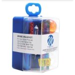 Set coffret secours - 1 ampoule h1 12v 55w - 4 ampoules - 3 fusibles