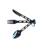 Set de couverts de camping - ocamp - gris - adulte - mixte Set de couverts de camping - ocamp - gris - adulte - mixte