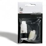 Set faux ongles - peggy sage - capsules ajustables - blanc