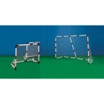 Set de football 2 - en - 1 - mondo - kit 2 mini cages foot modulables + bioball mini ball