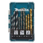 Set de forets m�tal / ma�onnerie / bois makita d - 71978 kit de per�age 9 pi�ces