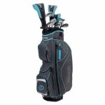 Set de golf droitier femme spalding open stock sx35 graphite