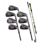 Set de golf droitier fer 5 - sw femme spalding pro series graphite pvd finish