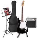 Set de guitare �lectrique max gigkit - max - noir - ensemble complet - adulte - etude