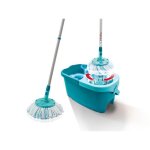 Set lave sol avec seau essoreur leifheit clean twist disc mop 52101 balais serpillire  franges avec ...