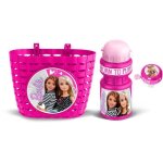 Set ludique comprenant une corbeille + un bidon + une sonnette - mattel - barbie
