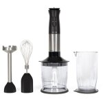 Set mixeur plongeant - livoo - dop246 - 800 w - 12 vitesses - noir