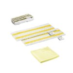Set de nettoyage - krcher - sc - chiffons microfibres - compatible avec sc - nettoyage vapeur