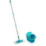Set de nettoyage sol leifheit powerclean 55510 balai serpillre avec seau essoreur 6 l 1x housse micro ...