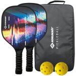 Set de pickleball - schildkröt - jeu de raquettes - 2 raquettes + 2 balles Set de pickleball - schildkröt - jeu de raquettes - 2 raquettes + 2 balles