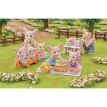 Set de pique - nique fennec - sylvanian families - 2 personnages v�lo et accessoires