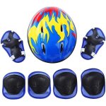 Set de protection roller pour enfants - surenhap - casque de vélo réglable genouillères coudières - bleu ... Set de protection roller pour enfants - surenhap - casque de vélo réglable genouillères coudières - bleu ...