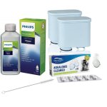 Kit dentretien pour machine à café - philips - al - clean & cleaneo - 2 filtres + 10 tablettes + brosse ... Kit dentretien pour machine à café - philips - al - clean & cleaneo - 2 filtres + 10 tablettes + brosse ...