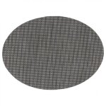 Set de table ovale - paris prix - 48x35cm - gris foncé - pvc & polyester - 0088kg Set de table ovale - paris prix - 48x35cm - gris foncé - pvc & polyester - 0088kg