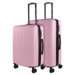 Set valise rigide 175116 rose