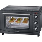 Severin mini - four 20 l inclus : grille et lche frites minuteur 60 min 1 500 w noir to 2067 - to 2067 ...