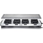 Raclette / grill avec pierre de cuisson - severin - 1500w - 8 personnes Raclette / grill avec pierre de cuisson - severin - 1500w - 8 personnes