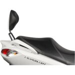 Dosseret moto - shad - suzuki burgman - noir - confort passager - universel