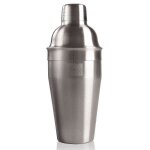 Shaker à cocktail - vacuvin - acier inoxydable - 750 ml - passoire intégrée - argent Shaker à cocktail - vacuvin - acier inoxydable - 750 ml - passoire intégrée - argent