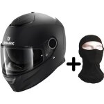 Shark casque moto intgral spartan 1. 2 + cagoule - noir mat
