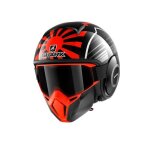 Shark casque moto jet street drak replica malaysian gp - orange