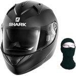Shark casque moto ridill noir mat + cagoule Shark casque moto ridill noir mat + cagoule
