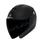 Shark jet citycruiser noir mat avec visière teintée Shark jet citycruiser noir mat avec visière teintée
