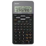 Calculatrice scientifique - sharp - el - 531th - 10 chiffres - 2 lignes - poche