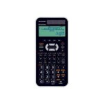 Sharp el - w550xg calculatrice scientifique 10 chiffres + 2 exposants panneau solaire pile