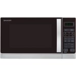 Sharp r - 742ww - micro - ondes grill - blanc - 25l - 900 w - grill 1000 w - pose libre