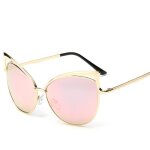 Sharphy lunettes de soleil femme marque de luxe ronde sunglasses women fille magnifique rose