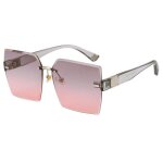 Sharphy lunettes de soleil femme nouveau mode rose conduite sport voyage cadres irr�guliers personnalis� ...