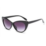 Sharphy lunettes de soleil femme oeil de chat r�tro mode personnalit� conduire temp�rament �l�gant noir ...