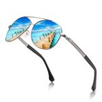 Sharphy lunettes de soleil homme aviateur grosse boite m�tal sports de plein air faire de la p�che accessoires ...