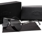 Sharphy lunettes de soleil homme aviateur mode polaris�es m�tal sports de plein air voyager faire de ...