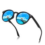 Sharphy lunettes de soleil homme cadre rond 2021 l�t� sport lunettes de soleil polaris�es pour homme ...