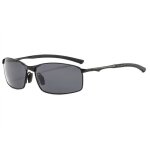 Sharphy lunettes de soleil homme cyclisme m�tal polaris�es cadre rectangulaire sports de plein air conduite ...