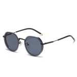 Sharphy lunettes de soleil homme m�tal mode grand cadre personnalis�es conduite sport femme accessoires ...