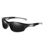 Sharphy lunettes de soleil homme polarise noir sport voyage course  pied cool voyage plage accessoire ...