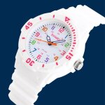 Sharphy montre enfant de marque blanc jolie bracelet pour �tudiant gar�on fille