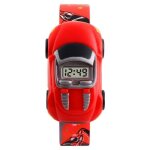 Sharphy montre enfant garcon fille voiture de course sport jouet rouge montres electronique trs jolie ...