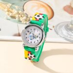 Sharphy montre enfant garçons football mode mignon bracelet en silicone mode vert cadeau pour enfants ... Sharphy montre enfant garçons football mode mignon bracelet en silicone mode vert cadeau pour enfants ...