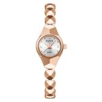 Sharphy montre femme diamant quartz petit acier inoxydable sangle �tanche mode luxe or rose