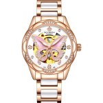 Sharphy montre femme de marque de luxe mécanique automatique diamants papillon bracelet en acier élégant ... Sharphy montre femme de marque de luxe mécanique automatique diamants papillon bracelet en acier élégant ...