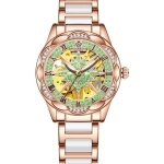 Sharphy montre femme mécanique automatique diamant bracelet en acier étanche vert haute qualité cadeau ... Sharphy montre femme mécanique automatique diamant bracelet en acier étanche vert haute qualité cadeau ...