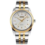 Sharphy� montre homme de marque de luxe diamant dateur �tanche bracelet en acier cadeau qualit� sup�rieure ...