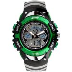 Sharphy� sport montre enfant garcon de marque num�rique analogique watch etanche vert meilleur qualit� ...