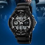 Sharphy sport montre homme de marque numrique led watch tanche noir