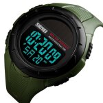 Sharphy sport montre homme de marque solaire etanche numrique led watch 2019 bracelet horloge vert arme ...